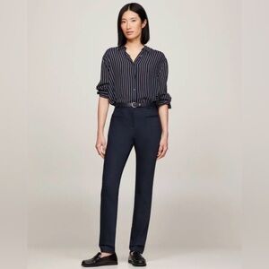 NWT Tommy Hilfiger STRETCH HERITAGE SLIM FIT PANTS Women’s Size 14
